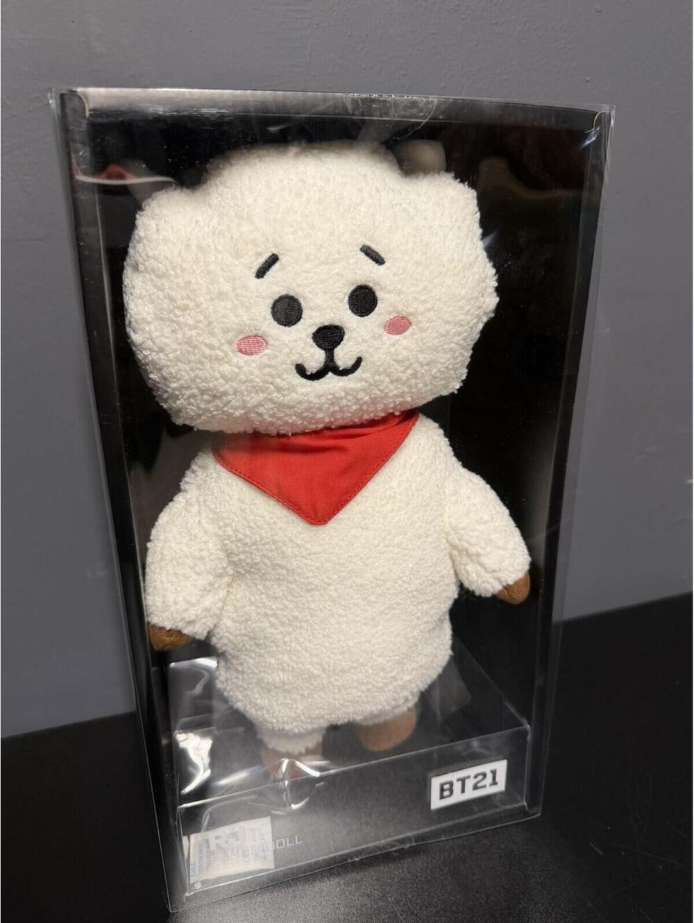 BT21 RJ Plush Standing Doll Line Friends Official BTS